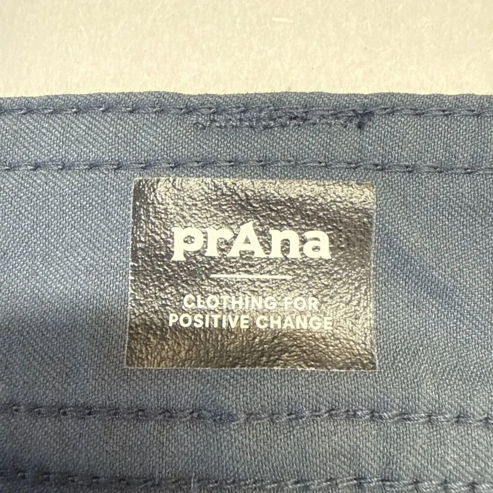 Prana Brion Blue Hiking Pants Mens Sz 30/34 Standard Fit Gorpcore Outdoor